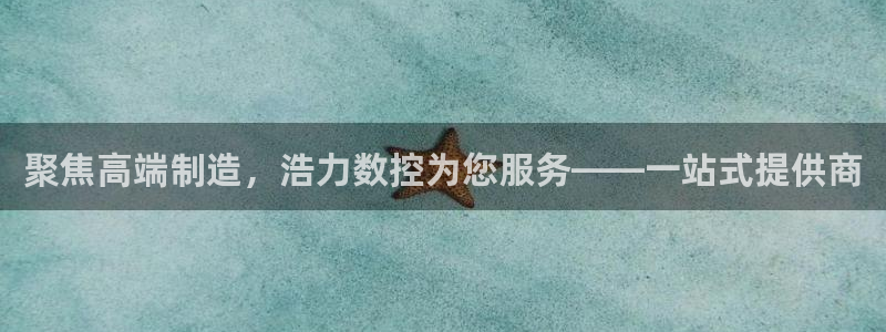 天辰娱乐平台安全吗:聚焦高端制造,浩力数控为您服务——一站式提供商