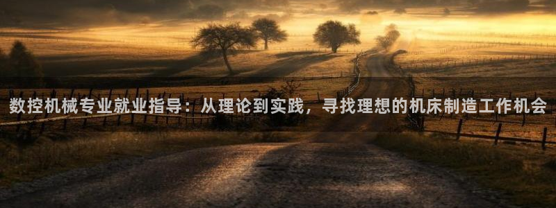 天辰娱乐好吗:数控机械专业就业指导:从理论到实践,寻找理想的机床制造工作机会