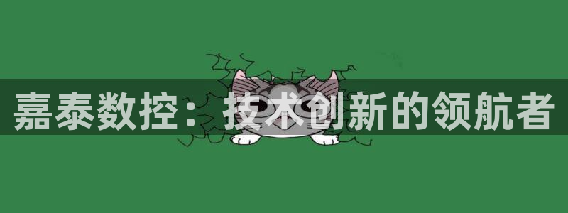 天辰(娱乐注册:嘉泰数控:技术创新的领航者